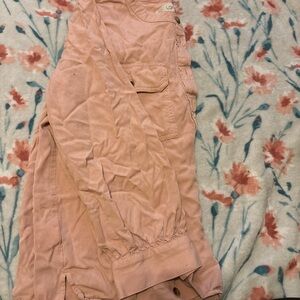 LOFT Blush Button-Up Top